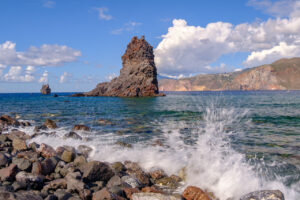 Sea Stack auf Vulcano