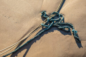 Hafendetail in Stonehaven, Schottland