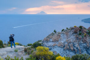Sonnenuntergang auf Lipari