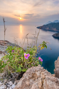 Sonnenuntergang auf Lipari
