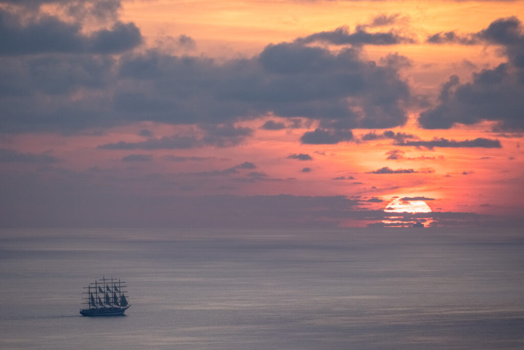 Sunset auf Stromboli
