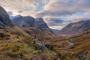 Glen Coe im Goldenen Schnitt